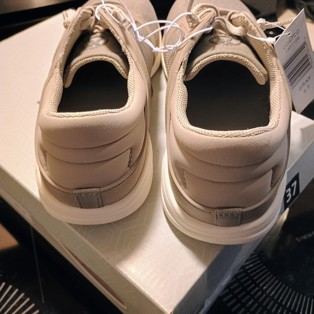 Hurley Men's Taupe and Cream Sneakers - Picture 5 of 7